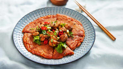 This Oyster Kimchi Pancake Is Like A Korean Version Of Orh Luak