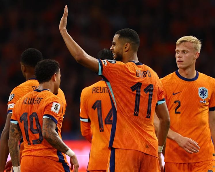 Netherlands ease to victory over Finland to edge closer to World Cup qualification