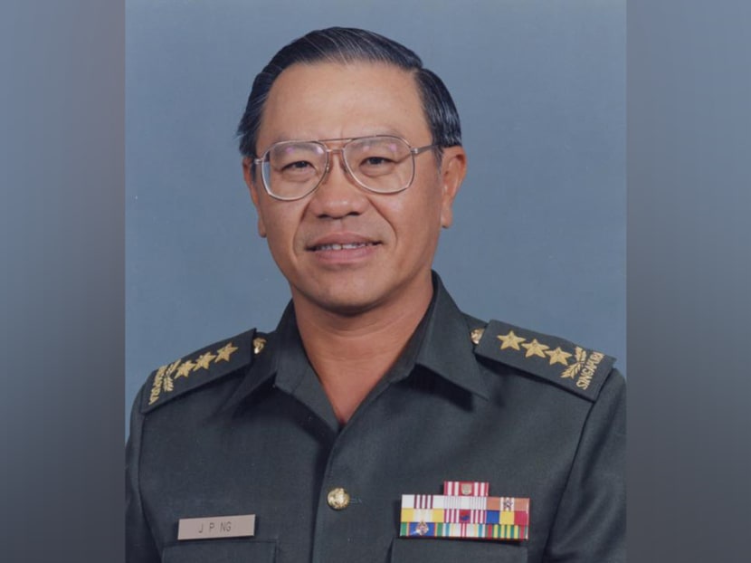 Former Chief of Defence Force Ng Jui Ping, whose military career spanned 30 years, was the SAF's second defence chief between 1992 and 1995.