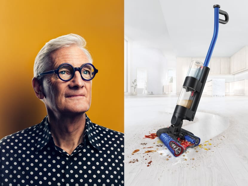 James Dyson on being a ‘clean freak’ and why he loves purple James Dyson on being a ‘clean freak’ and why he loves purple