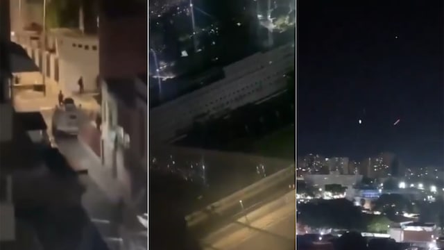 委内瑞拉总统府附近传激烈枪响 引发当地民众恐慌