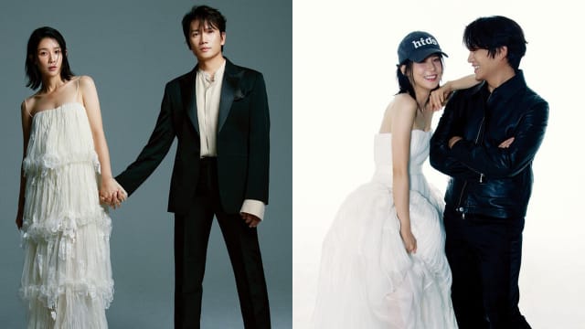 结婚10周年　池晟、李宝英合体拍画报