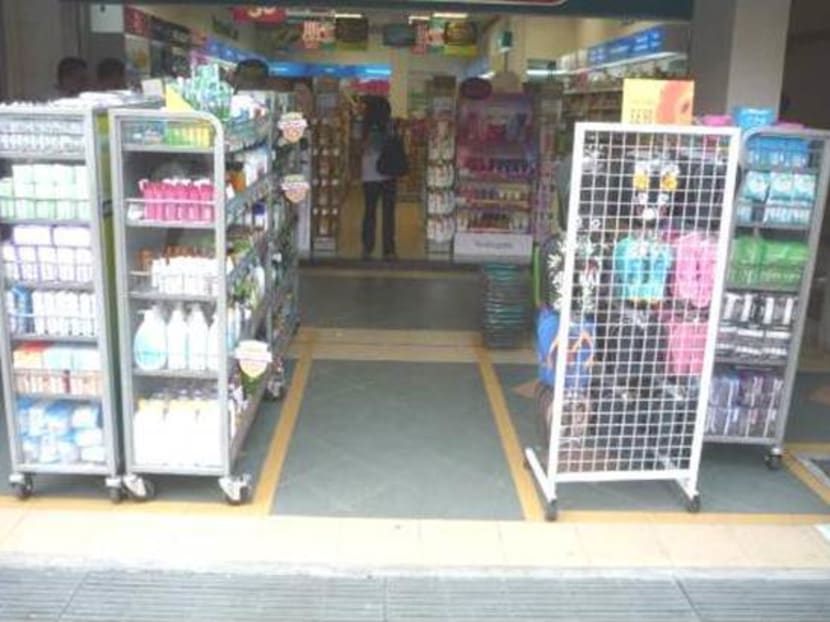 One quarter of HDB shops infringed outdoor display rules: Khaw