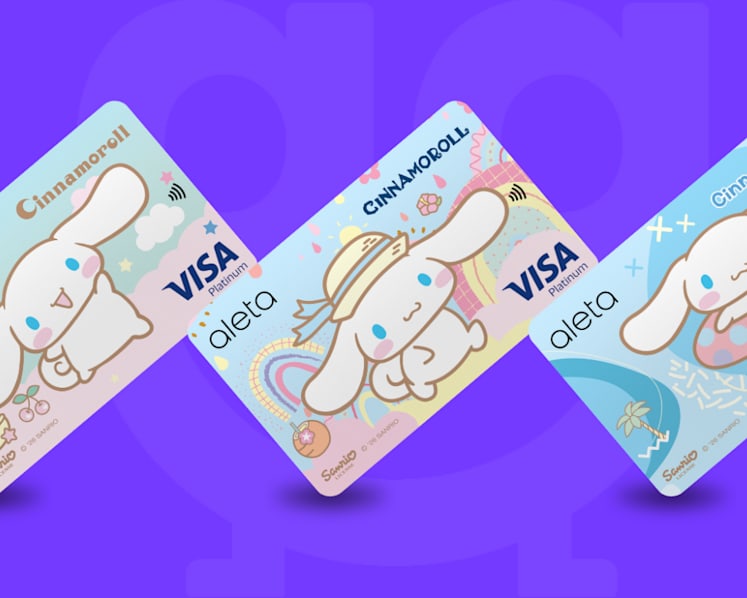 Singapore fintech company Aleta launches Visa debit cards featuring Hello Kitty, Cinnamoroll and Kuromi