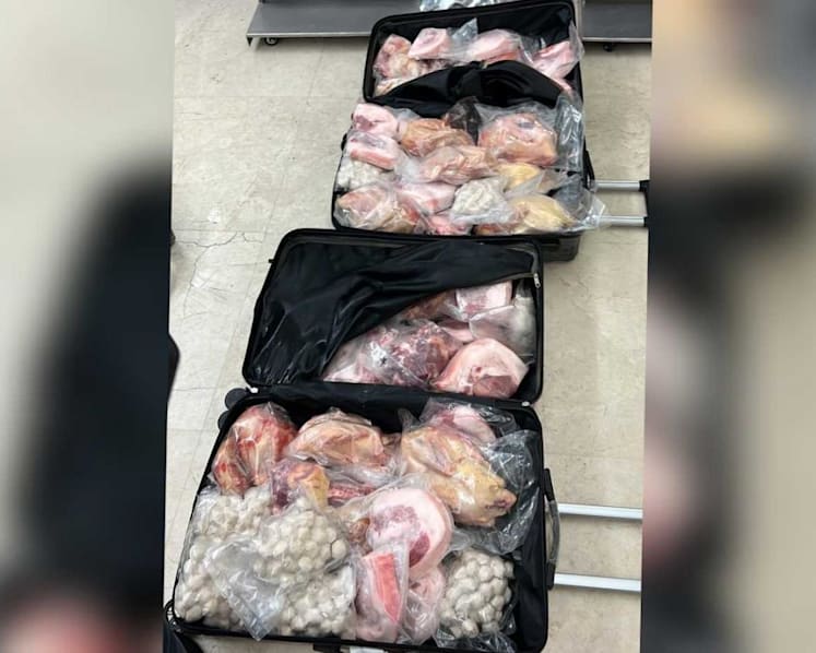 Man fined S$17,500 for illegally importing more than 200kg of meat into Singapore
