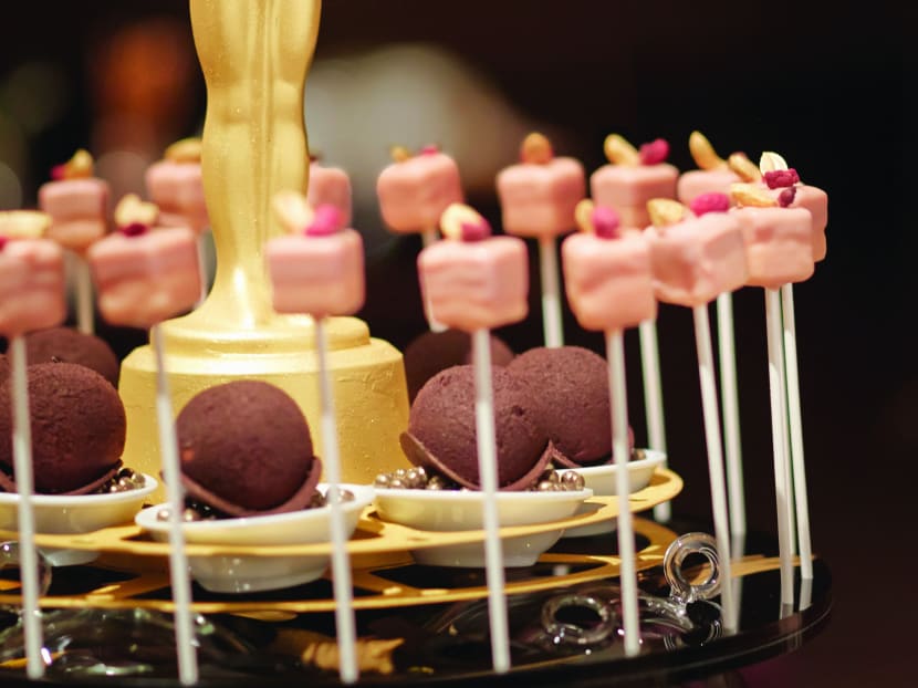 Satay for you, Leo? Celeb chef Wolfgang Puck on the 2016 Oscars Governors Ball