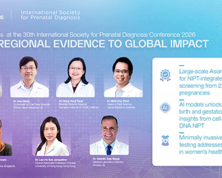 Gene Solutions Showcases Global Evidence and Responsible Innovation in Prenatal and Women's Genomic Health at ISPD 2026