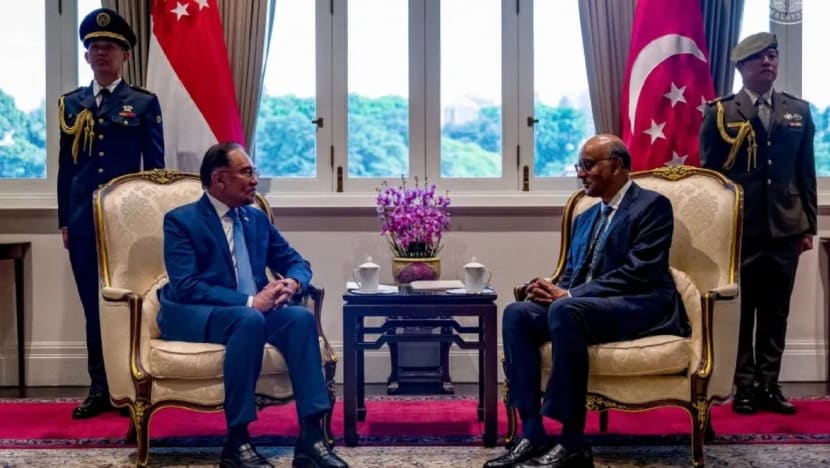 PM Malaysia Anwar Ibrahim, pemimpin SG bincang isu penting dua hala