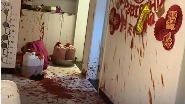 贵州男子自制糟辣椒半夜爆瓶 满屋红斑如“凶案现场”