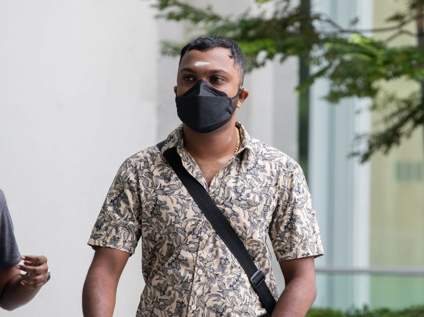 Thiru Murugan Shanmugam at the State Courts on May 31, 2024. Thiru Murugan Shanmugam at the State Courts on May 31, 2024.