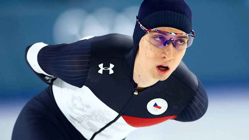 Speed skating-Czech Jilek wins men's 10,000 gold at Milano Cortina