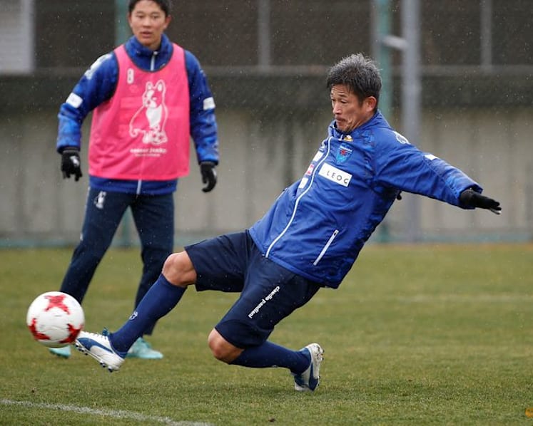 Japan's Miura, 59, becomes oldest scorer in Emperor's Cup history