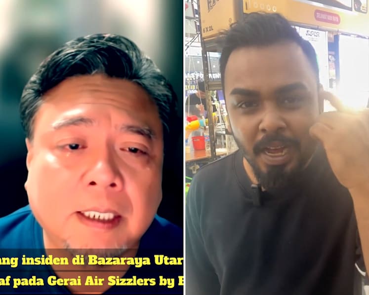 Actor Suhaimi Yusof apologises to Ramadan bazaar stall after being accused of 'causing chaos', calling workers 'stupid'