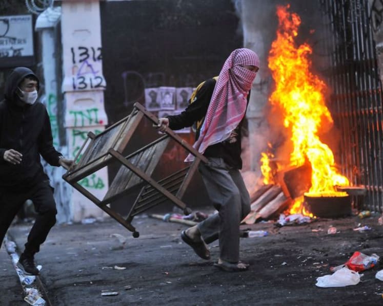 Indonesia police fire tear gas near campuses as protest tensions rise