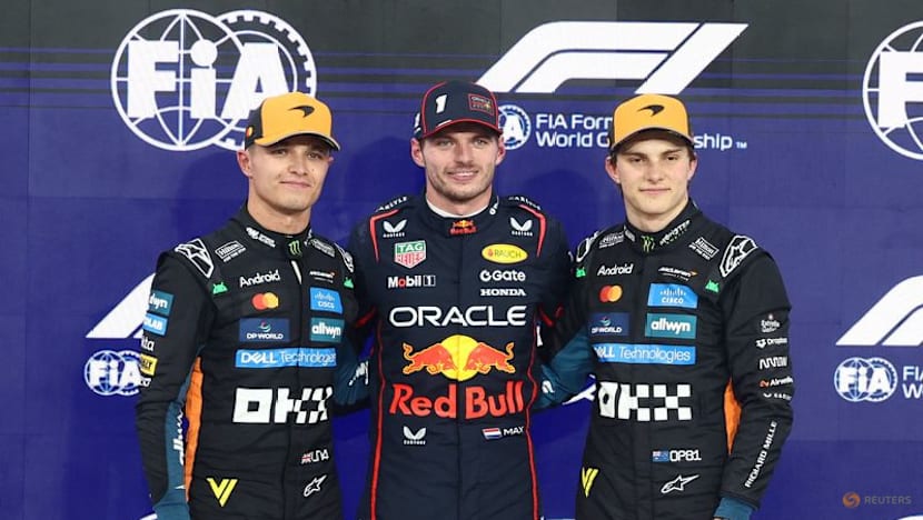 Verstappen on pole for F1 title-decider with Norris alongside