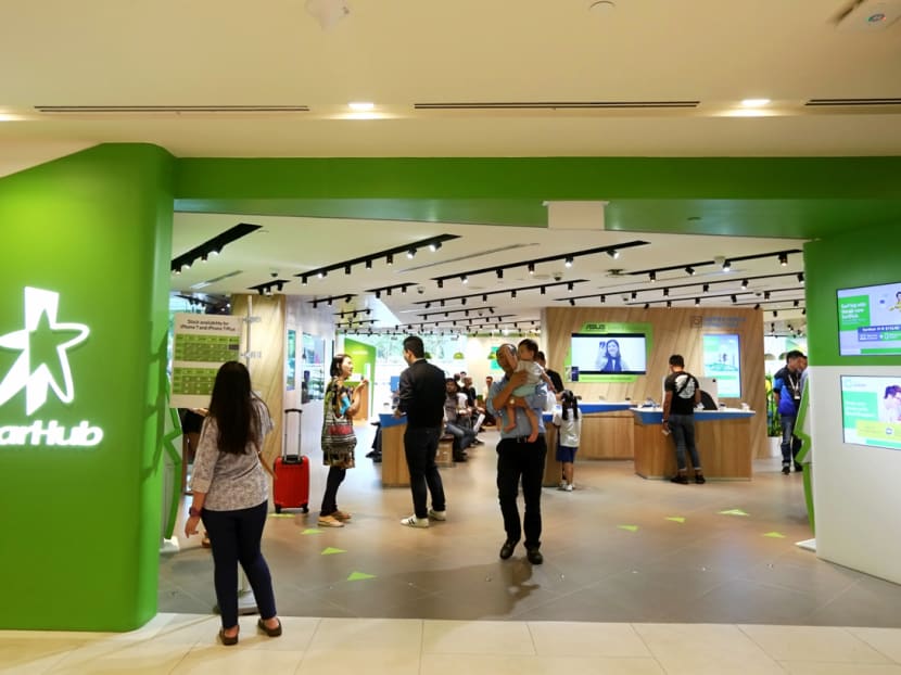 A file photo of a StarHub store.