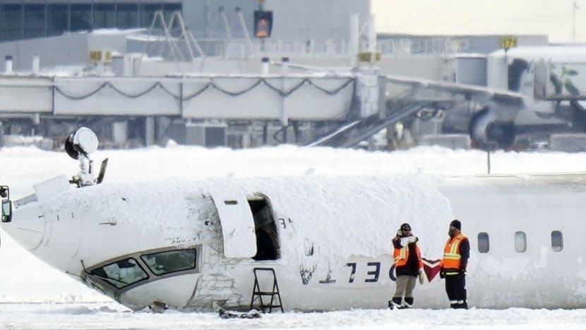 Delta CEO says flight crew on Toronto plane that crashed was experienced