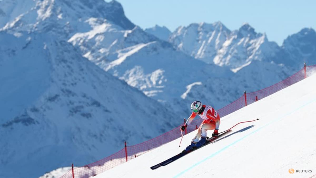 Alpine skiing-Olympic champion Gisin airlifted after crash in training