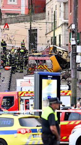 At least 15 killed in Lisbon's Gloria funicular cable car railway crash