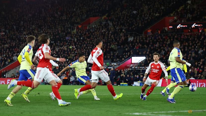 Southampton's Charles nets late winner to stun Arsenal 2-1 in FA Cup