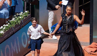Osaka embracing role as entertainer after another grand walk-on