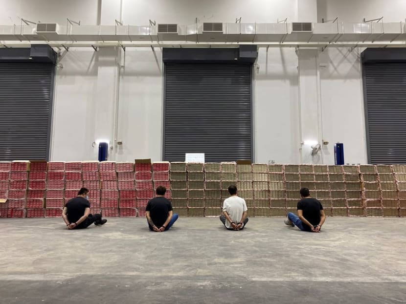 Four men were charged on Friday (May 29) in relation to the chase, the Immigration and Checkpoints Authority and Singapore Customs said in a joint media release on Monday.