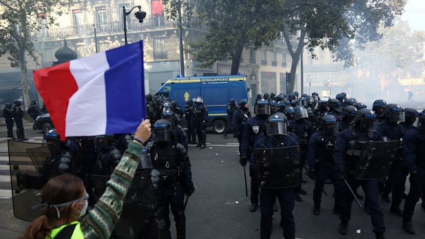 French authorities seek to ban or curb fresh protests