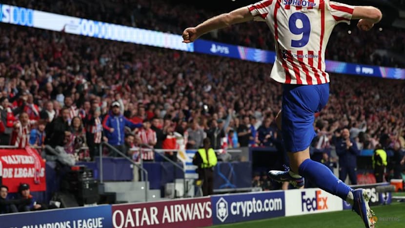 Sorloth hat-trick sends Atletico Madrid into Champions League last 16