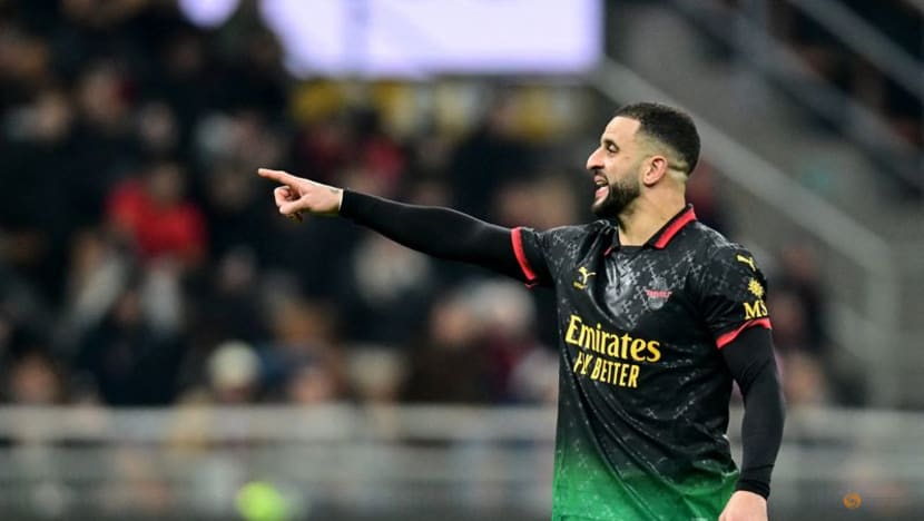 Walker out of Milan's trip to Torino, says boss Conceicao