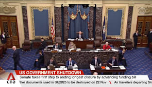 US Senate takes first step to ending longest closure by advancing funding bill