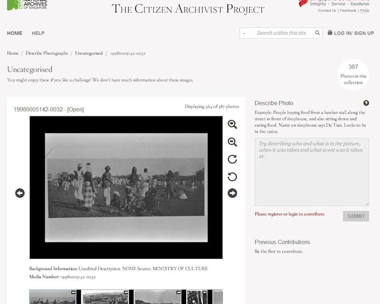 Citizen archivists to be engaged in archiving Singapore’s past: MCI