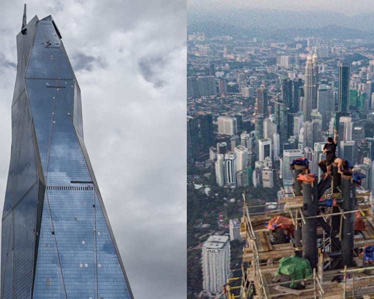 ‘I can live with it’: Malaysian who claims to be first to scale Merdeka 118 tower brushes off criticism