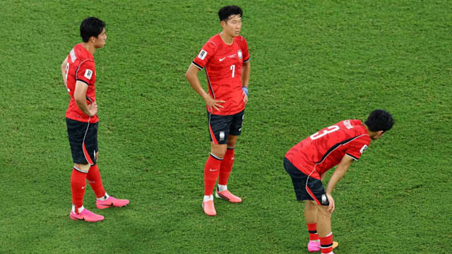 韩国确定无缘32强 世界杯征程结束