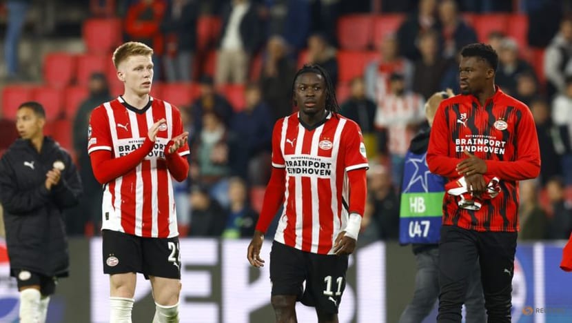 Sporting's Braganca strikes late to rescue 1-1 draw at PSV Sporting's Braganca strikes late to rescue 1-1 draw at PSV