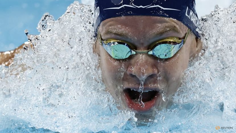 Magical Marchand takes fourth gold in Paris pool Magical Marchand takes fourth gold in Paris pool