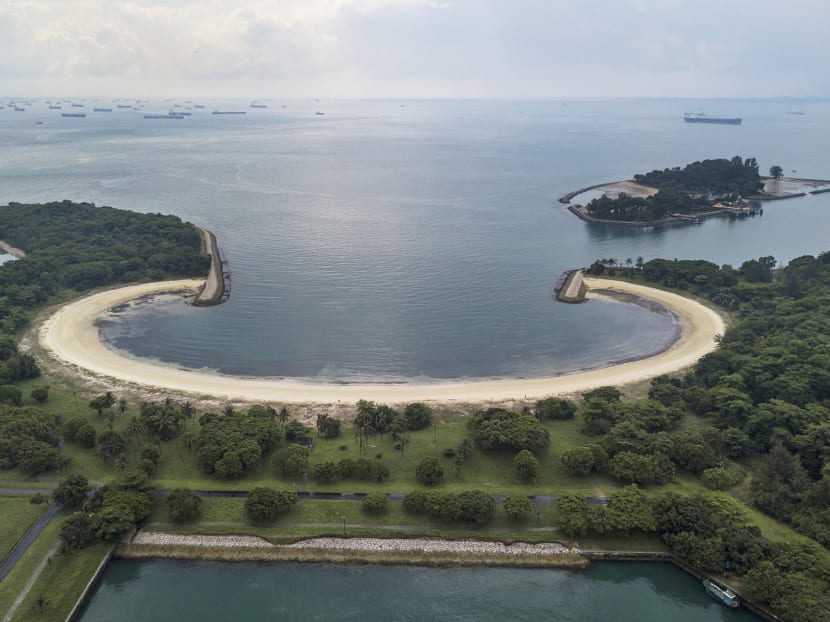 A file photograph of Lazarus Island.