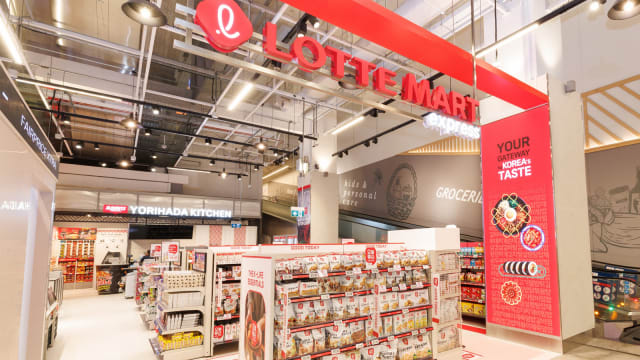 韩国连锁超市LOTTE Mart空降FairPrice Xtra VivoCity