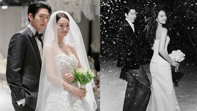 闺密女神申敏儿、孔晓振都选它！申敏儿2大婚纱品牌一次看