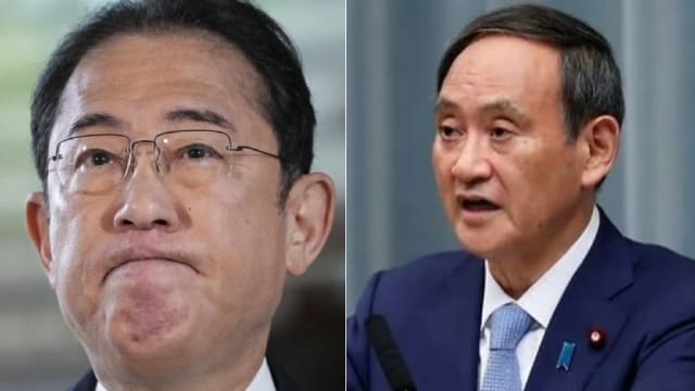 菅义伟要求岸田下台 前首相与现首相撕破脸