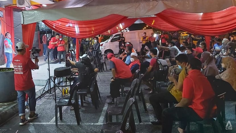 Speakers in Johor campaign rallies allowed to remove face masks: Election Commission Speakers in Johor campaign rallies allowed to remove face masks: Election Commission