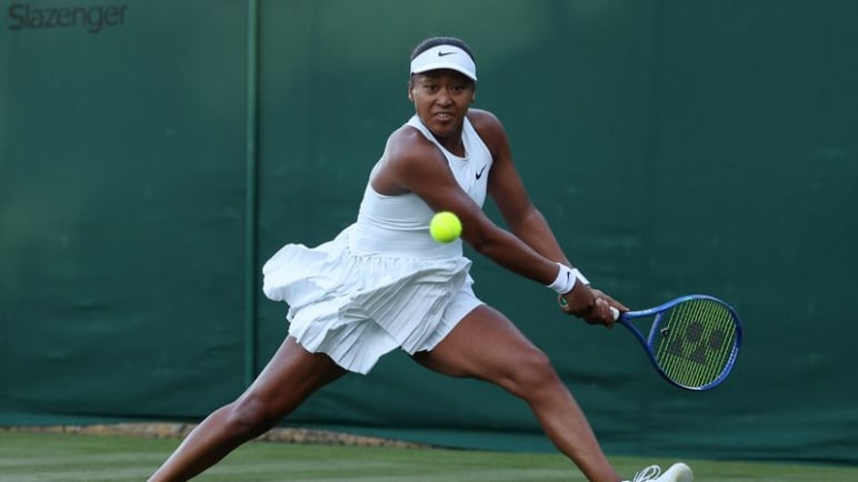Osaka overcomes spirited Gibson to reach Wimbledon second round