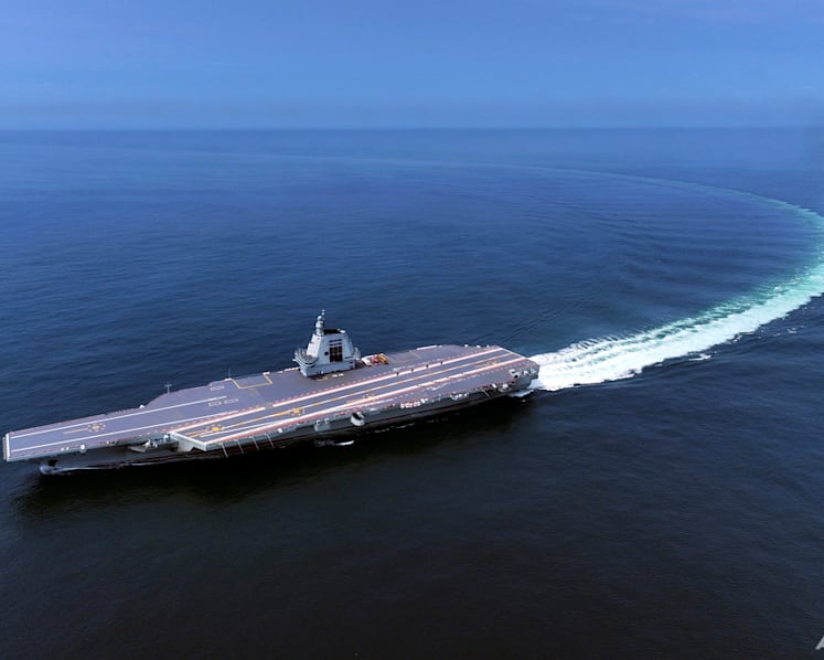 China's newest aircraft carrier sails through Taiwan Strait into South China Sea