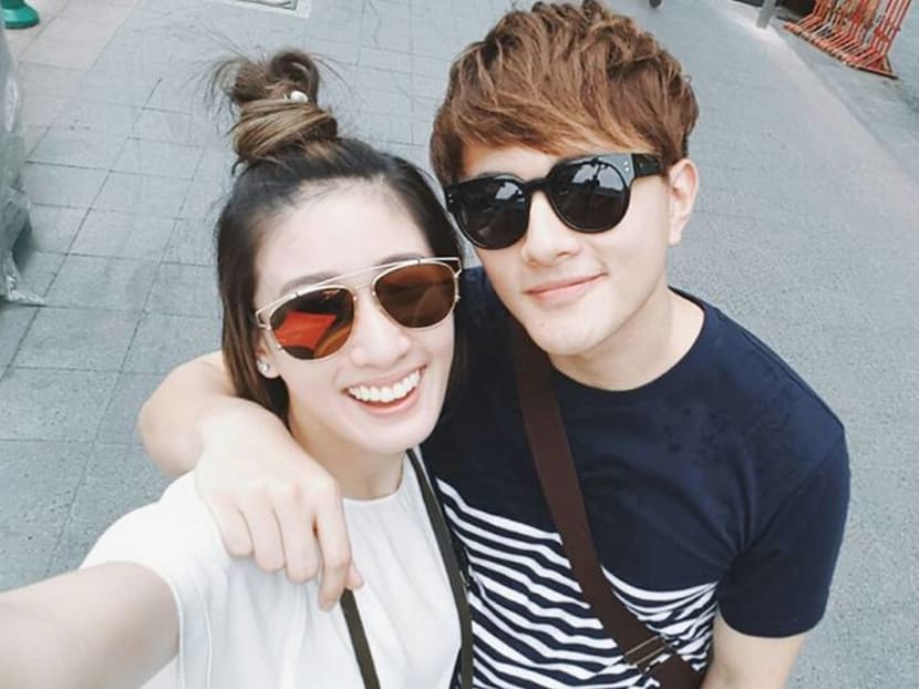 Not shy not. Shane Pow and Kimberly Pow have 'fessed up to seeing each other. (Photo: Kimberly Wang)