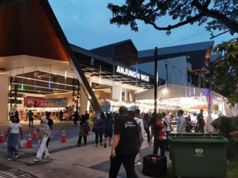 The temporary fair held at Wisma Geylang Serai was found operating without a valid licence on Sept 9, 2022. The temporary fair held at Wisma Geylang Serai was found operating without a valid licence on Sept 9, 2022.