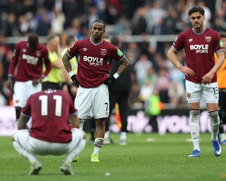 Relegation looming for sloppy West Ham after 3-1 defeat by Newcastle