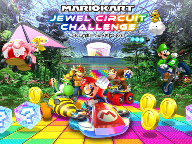 Popular Nintendo pop-up returning to Jewel Changi Airport from Apr 25