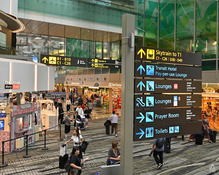 Uzbek mother-son duo arrested for allegedly stealing about S$5,000 worth of items from Changi Airport shops