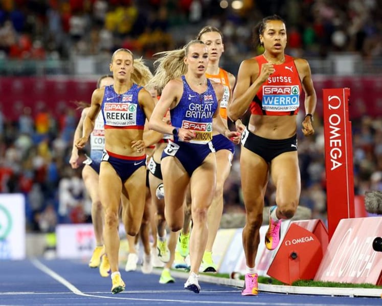 Switzerland's Werro beats Olympic champion Hodgkinson for European 800m title