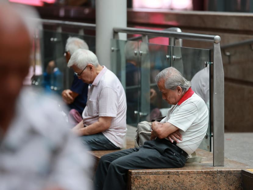 Seniors seen in Chinatown on Sept 20, 2023.
