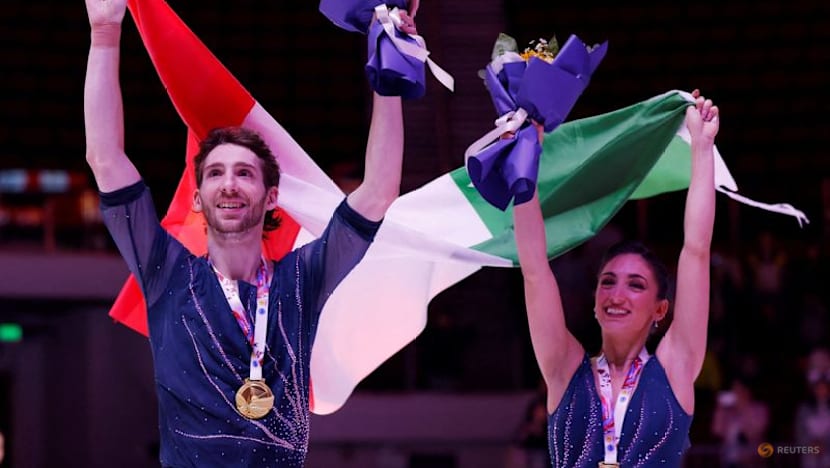 Italian pair skaters Macii and Conti dream of home Games ovation